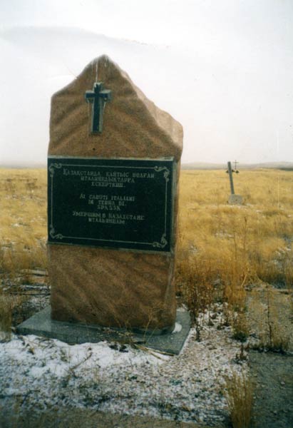 Gedenkstein Spasskoje-Friedhof