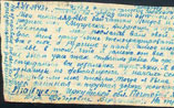 Bersenewa, W.: Brief 1943, S. 1